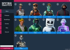 fortnite skin changer skin changer fortnite skin