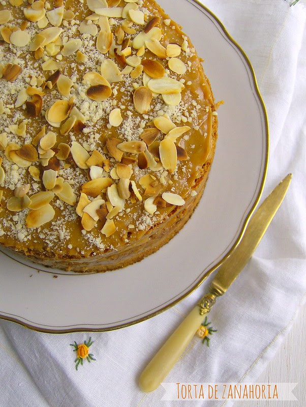 Torta de zanahoria {clásica chilena}
