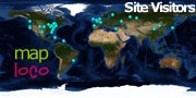 Locations of Site Visitors