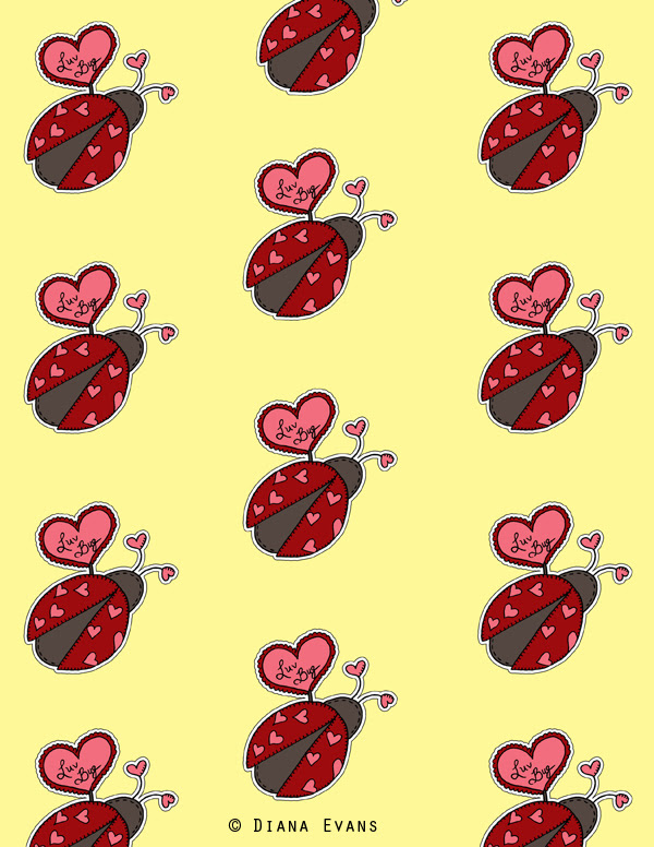 love bug gift wrap 2 - blog