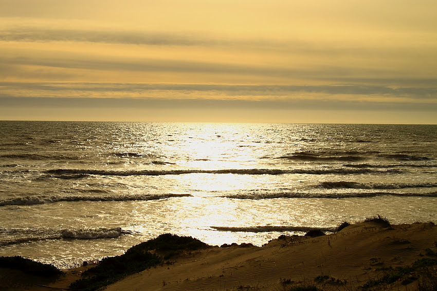 Tirenian Sea at Sunset