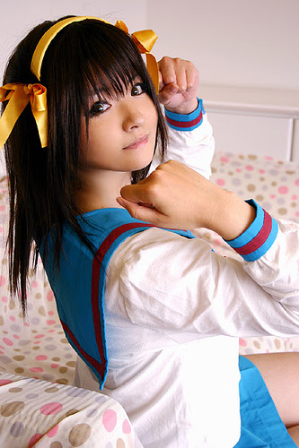 haruhi wallpaper. Haruhi Suzumiya is the title