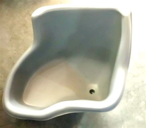 ebay basic dry poly urinal gray