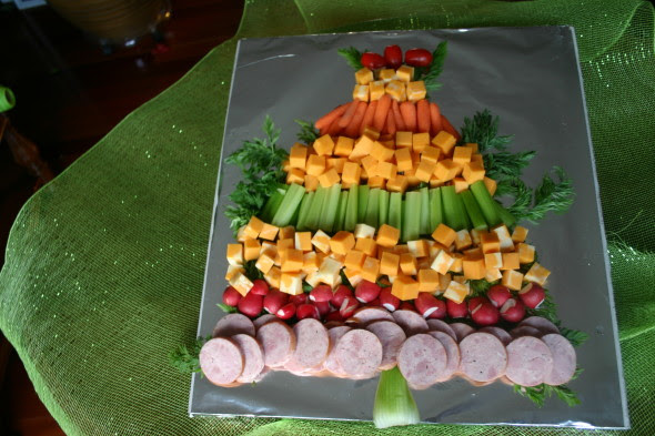 Low Carb Christmas Tree Appetizer - Low Carb Recipe Ideas