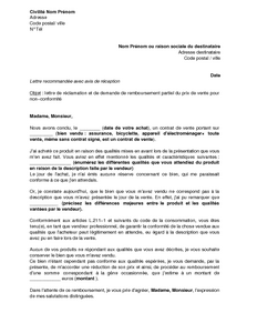 rapport circonstancie exemple