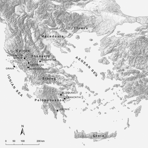 Figure 1 - Map of Greece