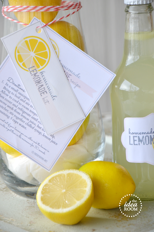 free homemade lemonade kit label and the recipe printable 247 moms