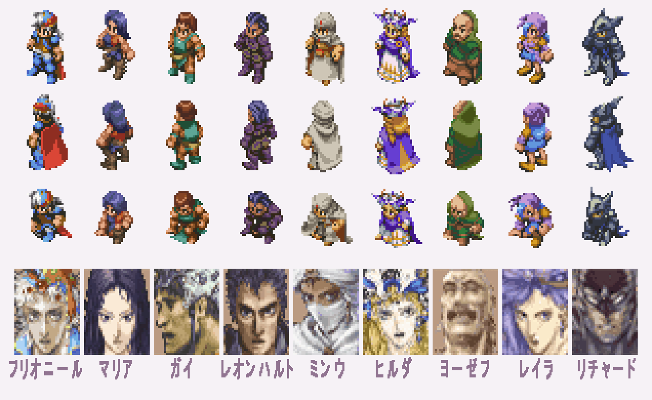 Fft風ff2キャラクターズ Nat S ブログ的 Dispenser