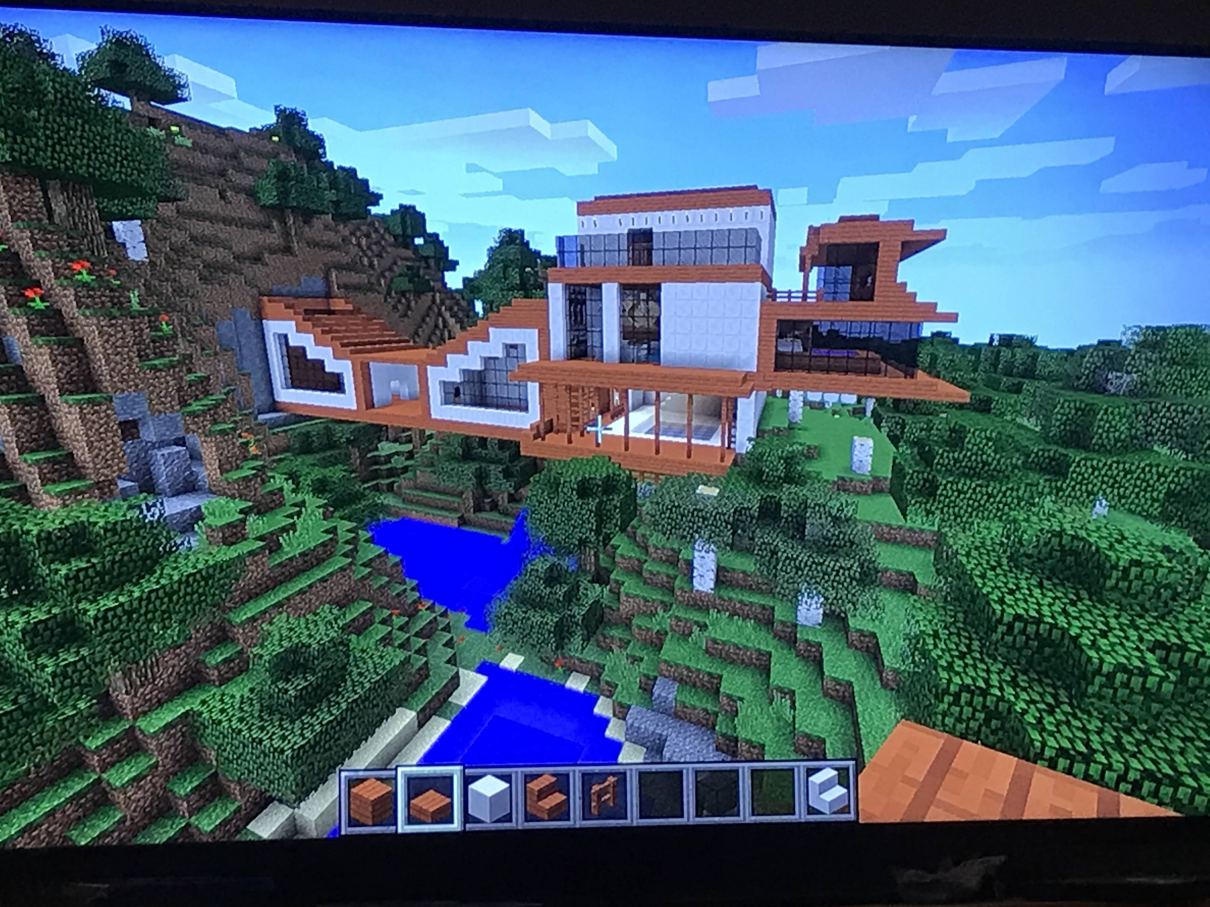 I m building a modern  mansion  tell me what you think via 