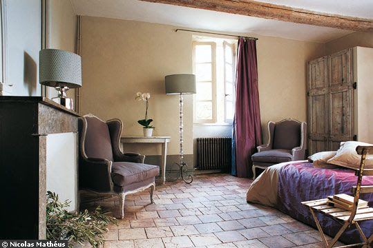 Each room has its own style ...