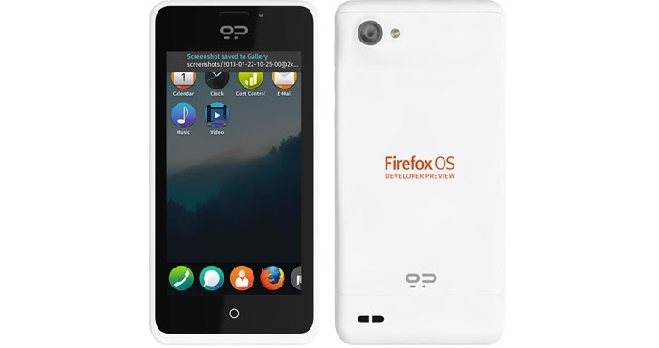 Firefox OS-based Peak developer preview device