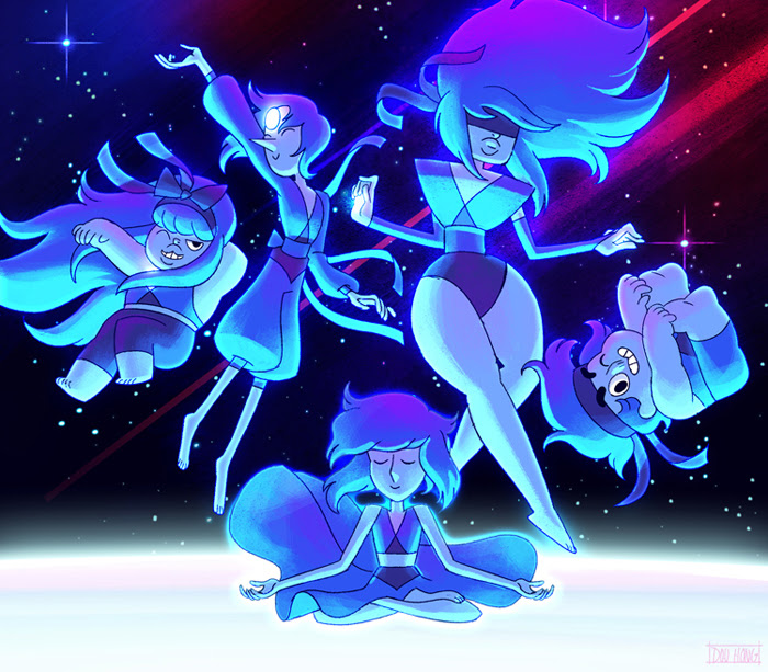 Steven Universe: Lapis and the Lazulis! by dou-hong