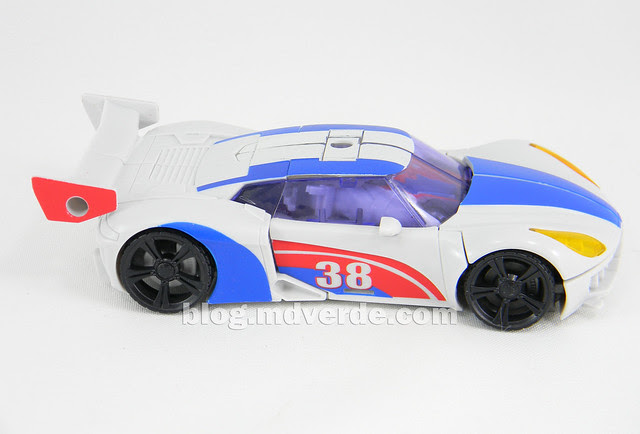 Transformers Smokescreen Deluxe - Transformers Prime Beast Hunters - modo alterno