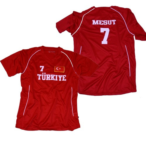 Fussball Fanshop Wunschnummer Wunschname Wappen Fahne Gestickt Alle Grossen Turkei Trikot Rot Livingstongolfcourse