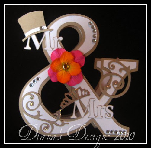 Ampersand Wedding Card
