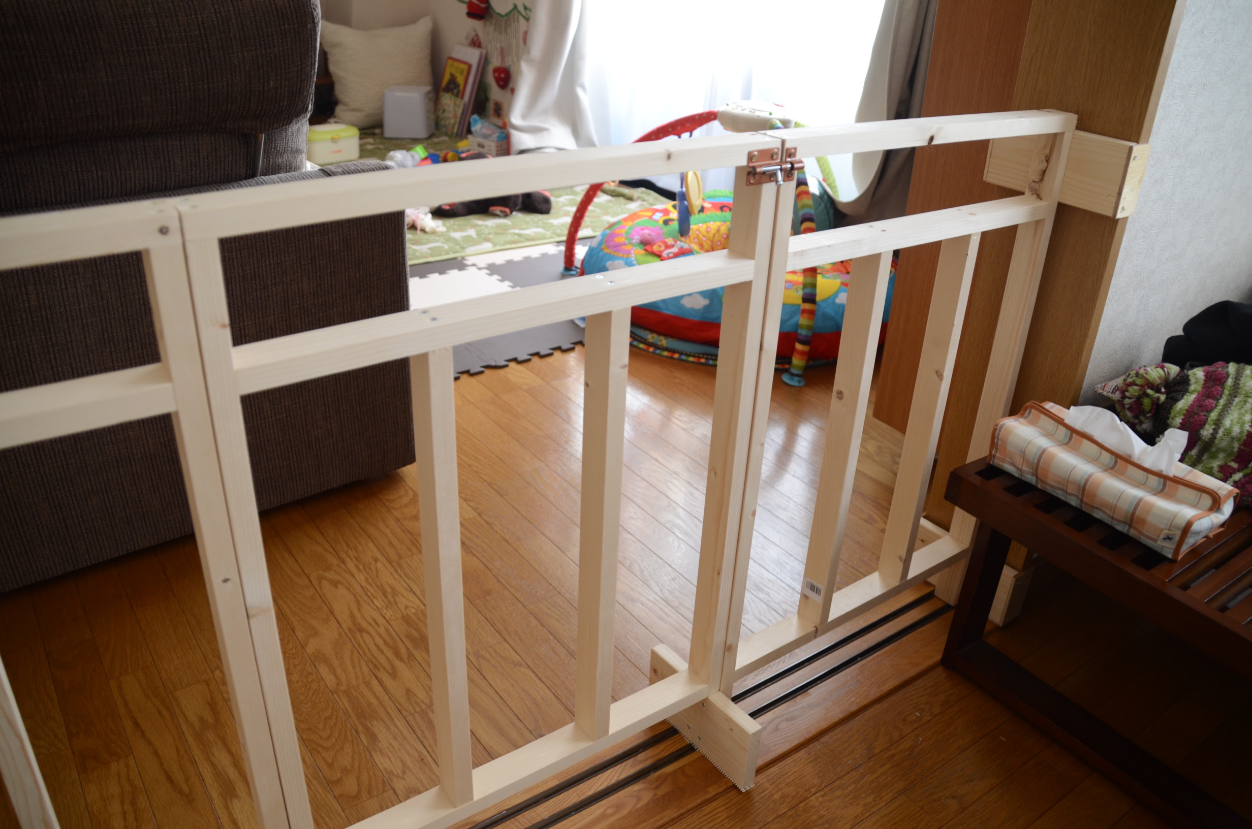 ベビーゲートをdiyで制作