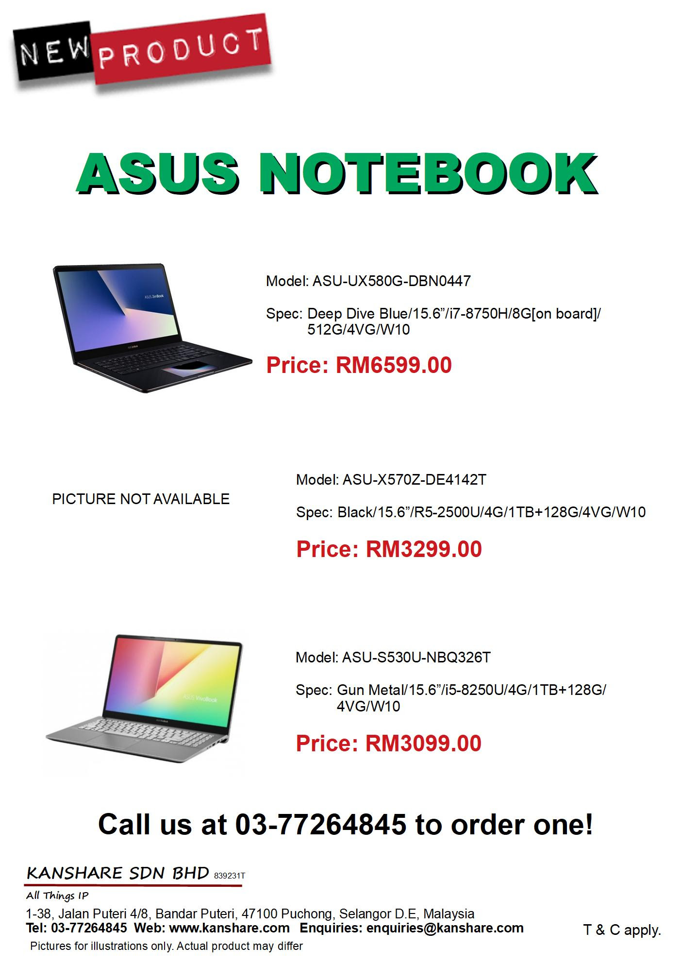 Asus Notebooks Kanshare Sdn Bhd