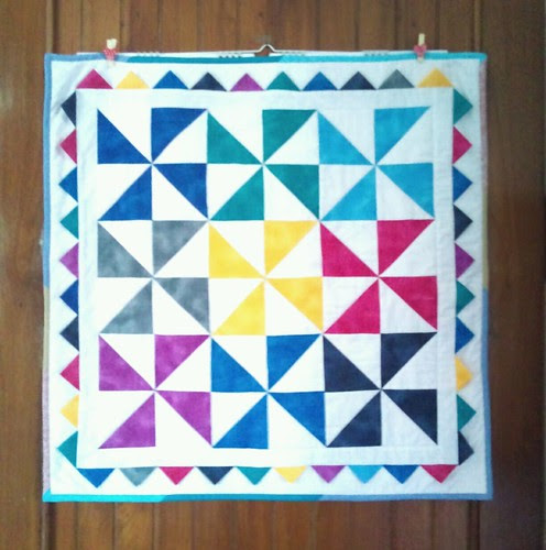 Mini quilt swap I received