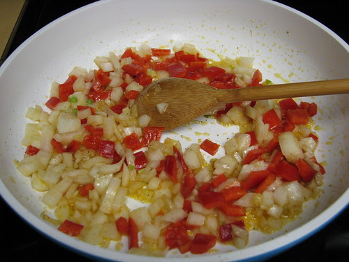 garlic, pepper, onion in