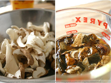 Mushrooms- Shitake, Oyster, Porcini