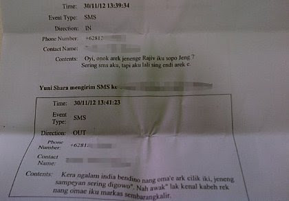 VIDEO GAMBAR TRANSKRIP SMS YUNI SHARA - POLISI KASUS RAFFI AHMAD Tanggapan i Shara Tentang Transkrip SMS.