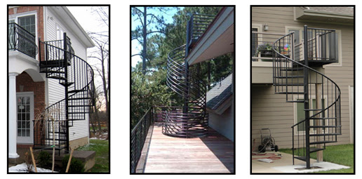 Spiral Stairs and Spiral Staircases from Innovative Metal Craft llc- How  much does a spiral stair cost?