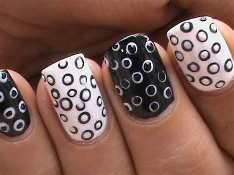 Nail Ideas Black And White