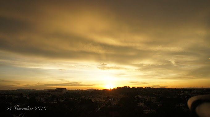 sunset @ sg chua