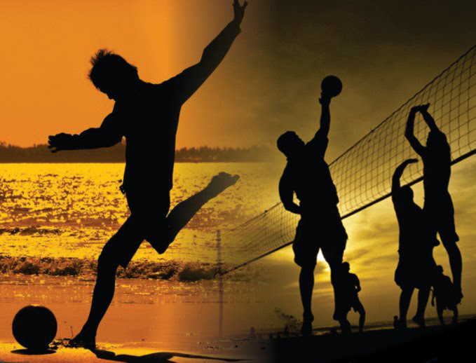 Resultado de imagen de futbol y voley