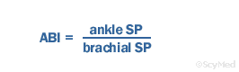 Ankle Brachial Index Equation Page Medicalculator Scymed