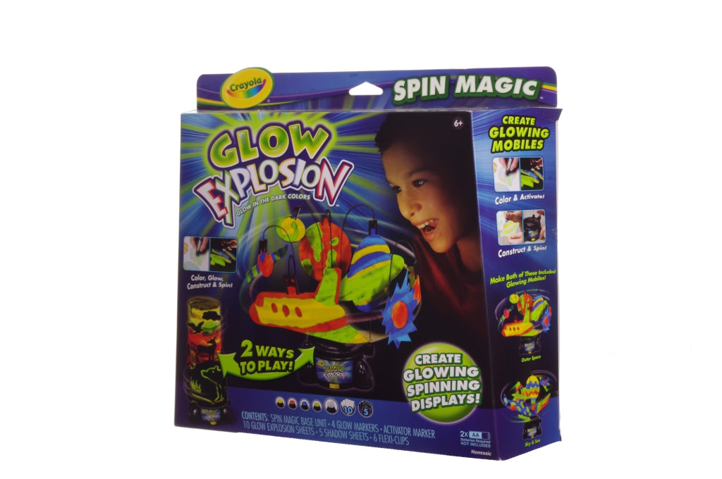 Download Crayola Color Explosion Kids Activity Glow In The Dark Set Planets Dinosaurs NEW - Extreme ...