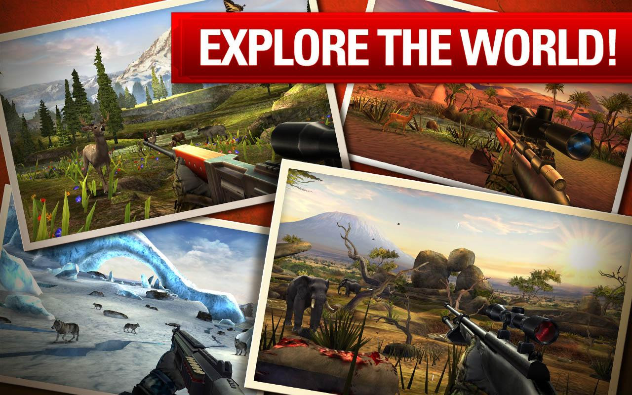  is an offline Action shooting Android game from GLU INC DEER HUNTER CLASSIC MOD APK 3.9.1