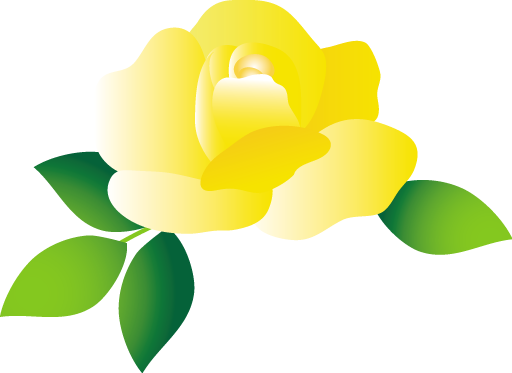 可愛いバラ 薔薇 のイラスト 無料イラスト フリー素材