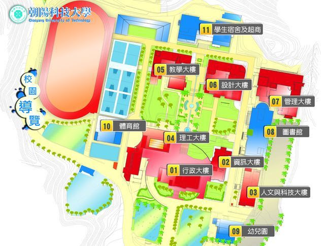 各大樓樓層簡介