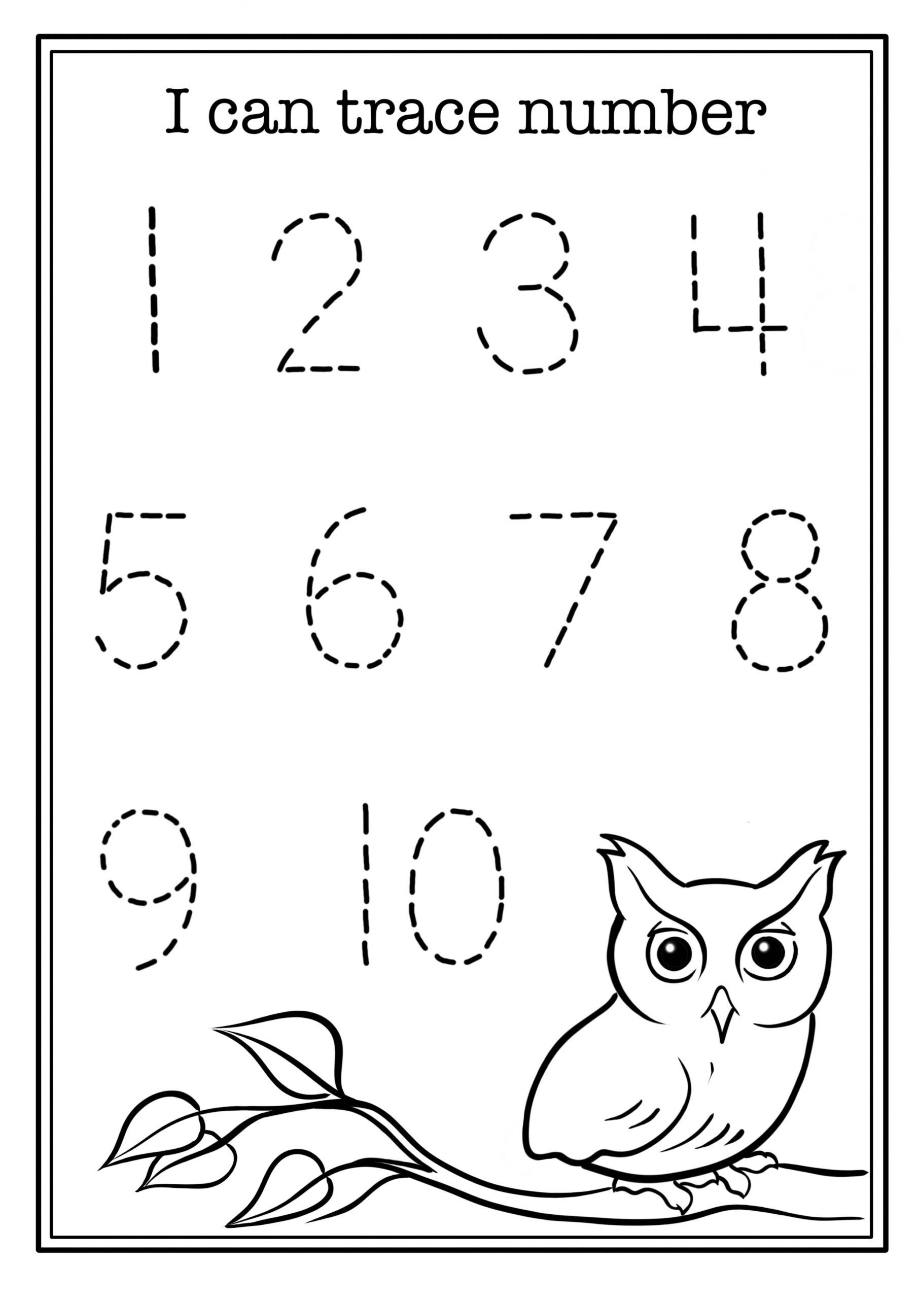 preschool lesson plan on number recognition 1 10 with printables teachersmag com