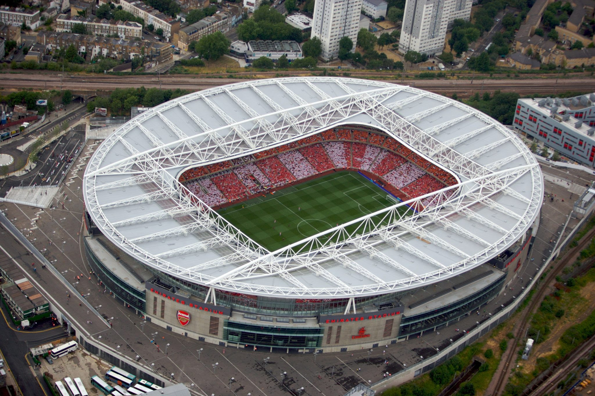 Stadiony Piłkarskie: Emirates Stadium - Arsenal Londyn