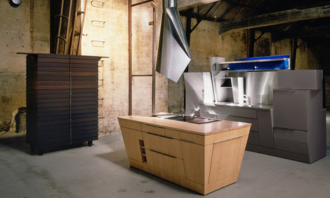 Modern Loft Kitchens from Belgium - Jo Wynant kitchen