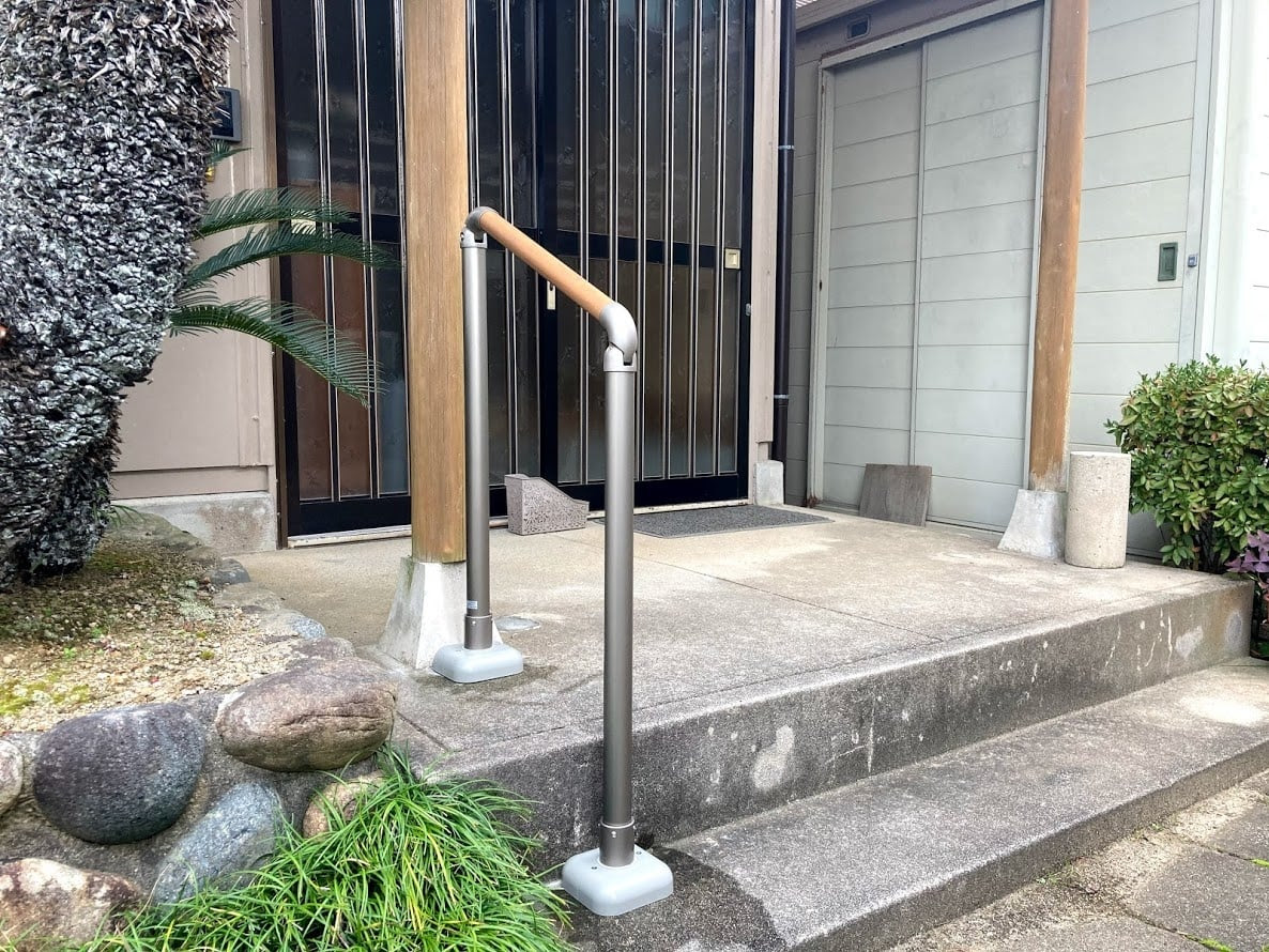 エクステリア施工例 手すり 屋外