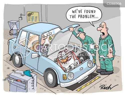 Car Problems Cartoons and Comics - funny pictures from ...