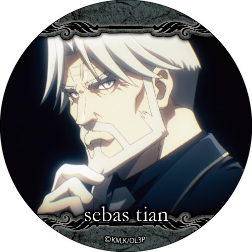 Cdjapan Over Lord Iii Can Badge Sebas Tian Collectible