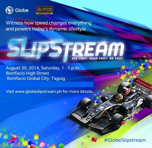 F1 cars, race demo, fun booths and concert at Globe Slipstream event at BGC this Aug 30 1pm-6pm onwards