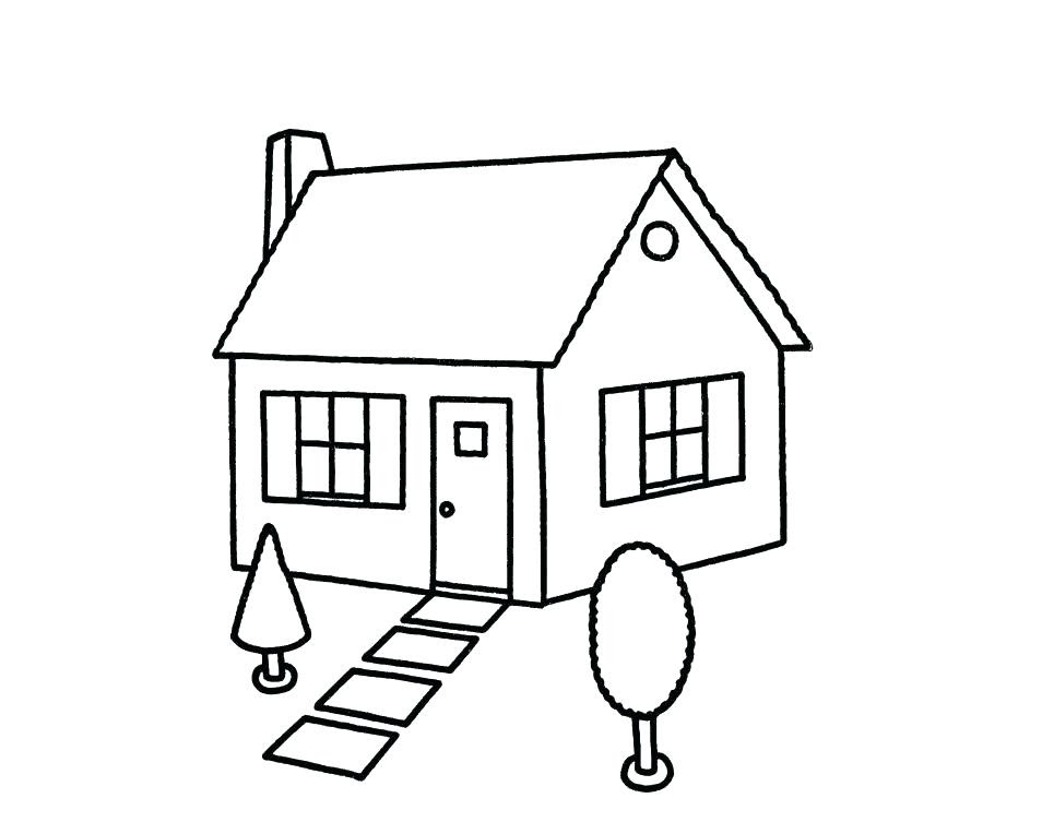 Simple Haunted House  Drawing  Free download  on ClipArtMag