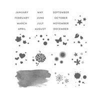 Perpetual Birthday Calendar Photopolymer Stamp Set