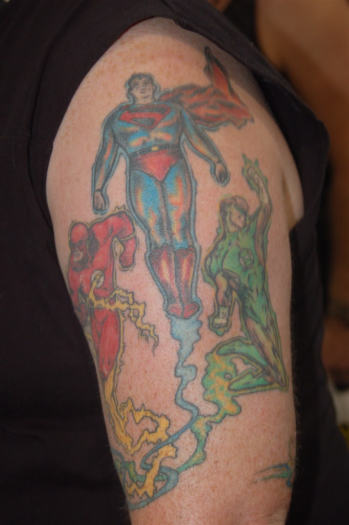 Comic Book Tattoo