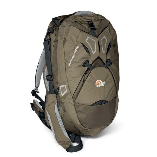 Lowe Alpine Travel Trekker II ND 60 Adjustable Travel Pack (Bark/Truffle)