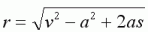 optimal resultant velocity