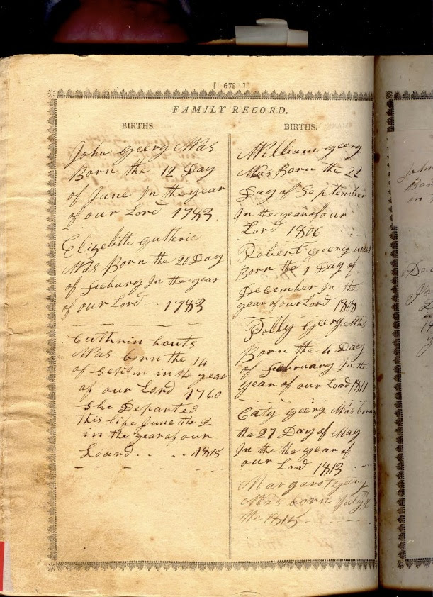 Our Geery Heritage James Geery Our Geery story seems to 