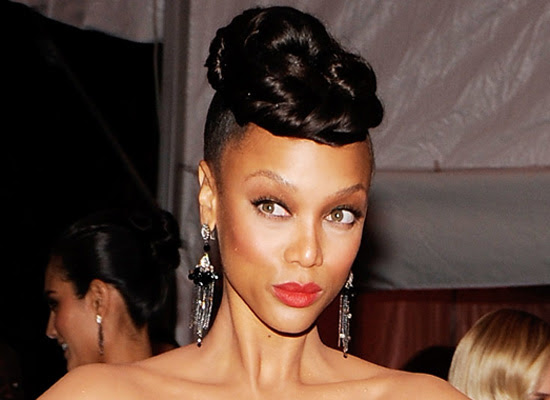 tyra banks hair. Tyra Banks#39; Hair At The Met: