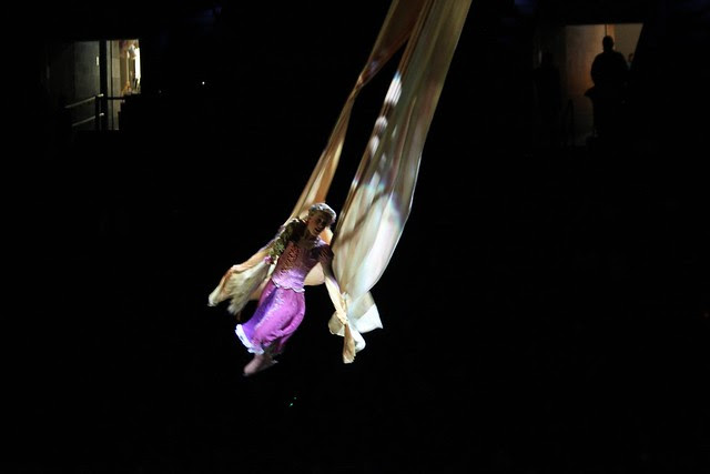 Flying Rapunzel