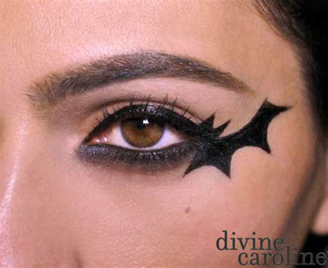 Item(s) added to your bag! Halloween Makeup How-To: Bat Eyeliner | more.com